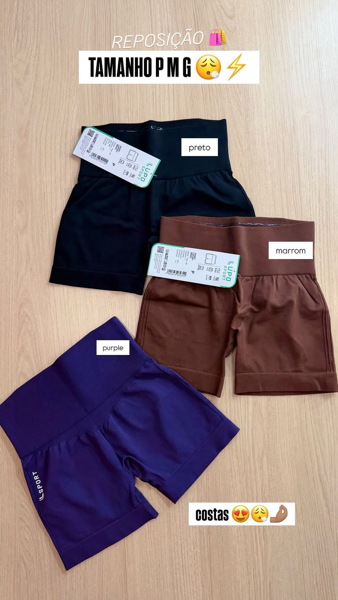 Short Lsport basic Lupo