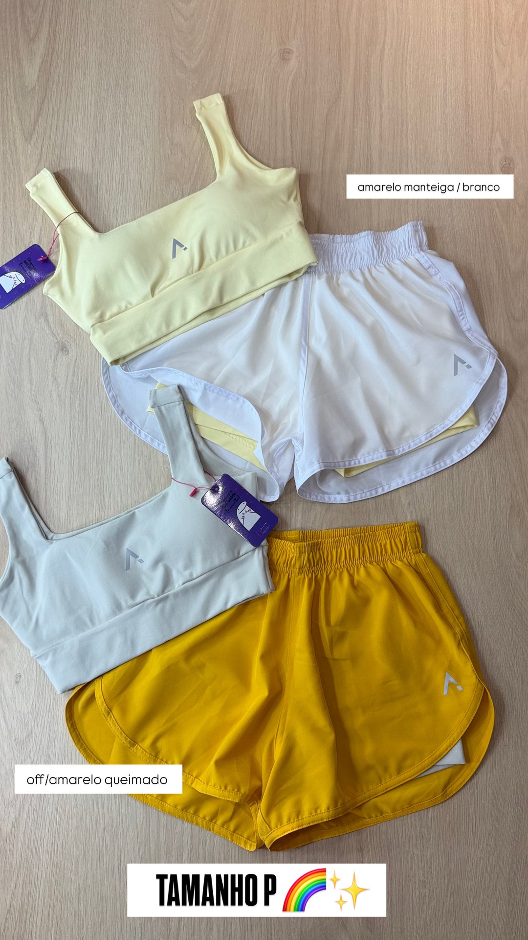Conjunto short duplo Aurora