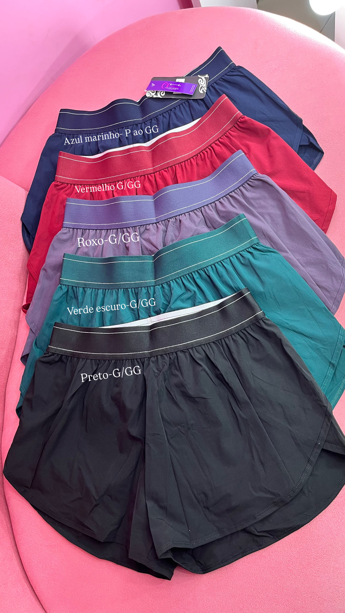 Short duplo importado
