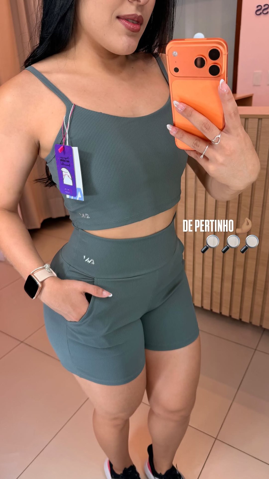 Conjunto short poliamida premium Daily