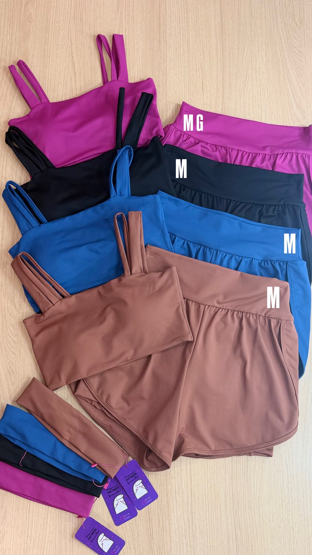 Conjunto short duplo Laura