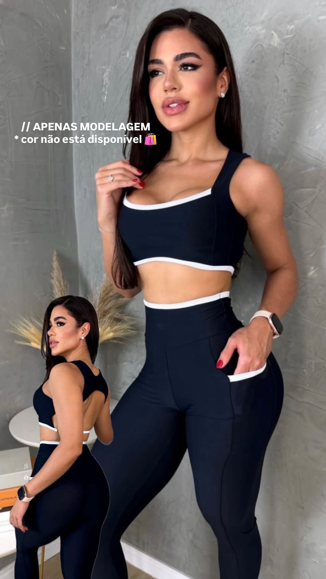 Conjunto legg Suzany