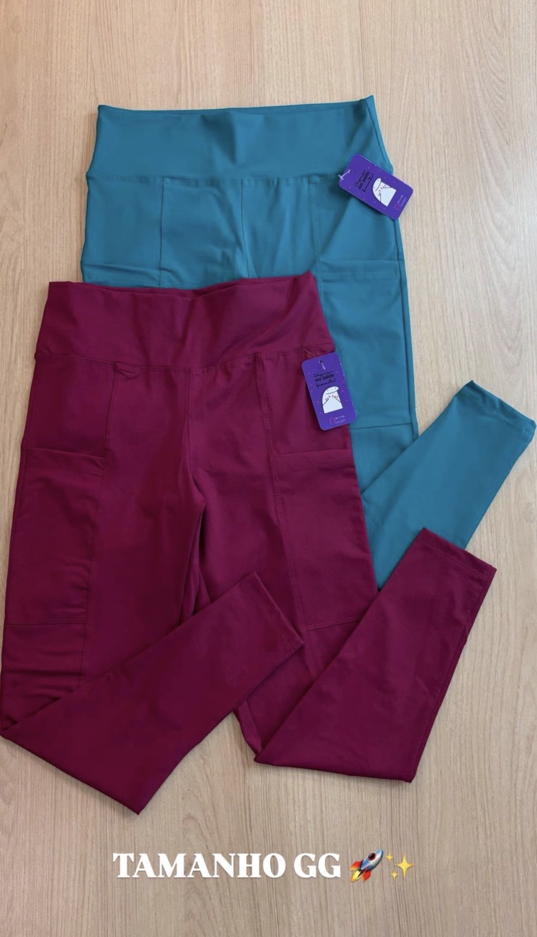 Legg c/ bolsos GG