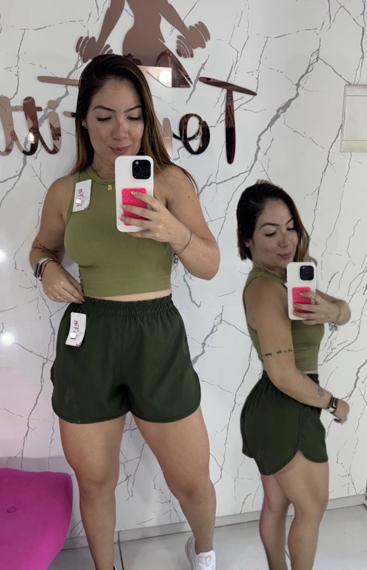 Short tactel 
