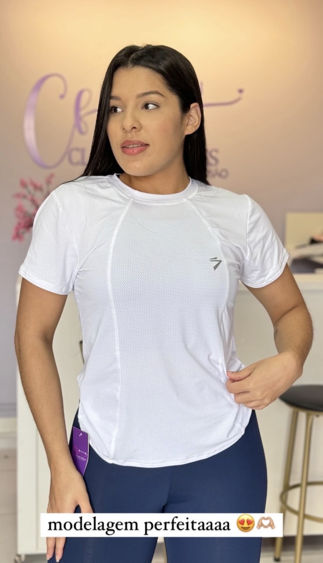 Baby look modeladora - linha premium
