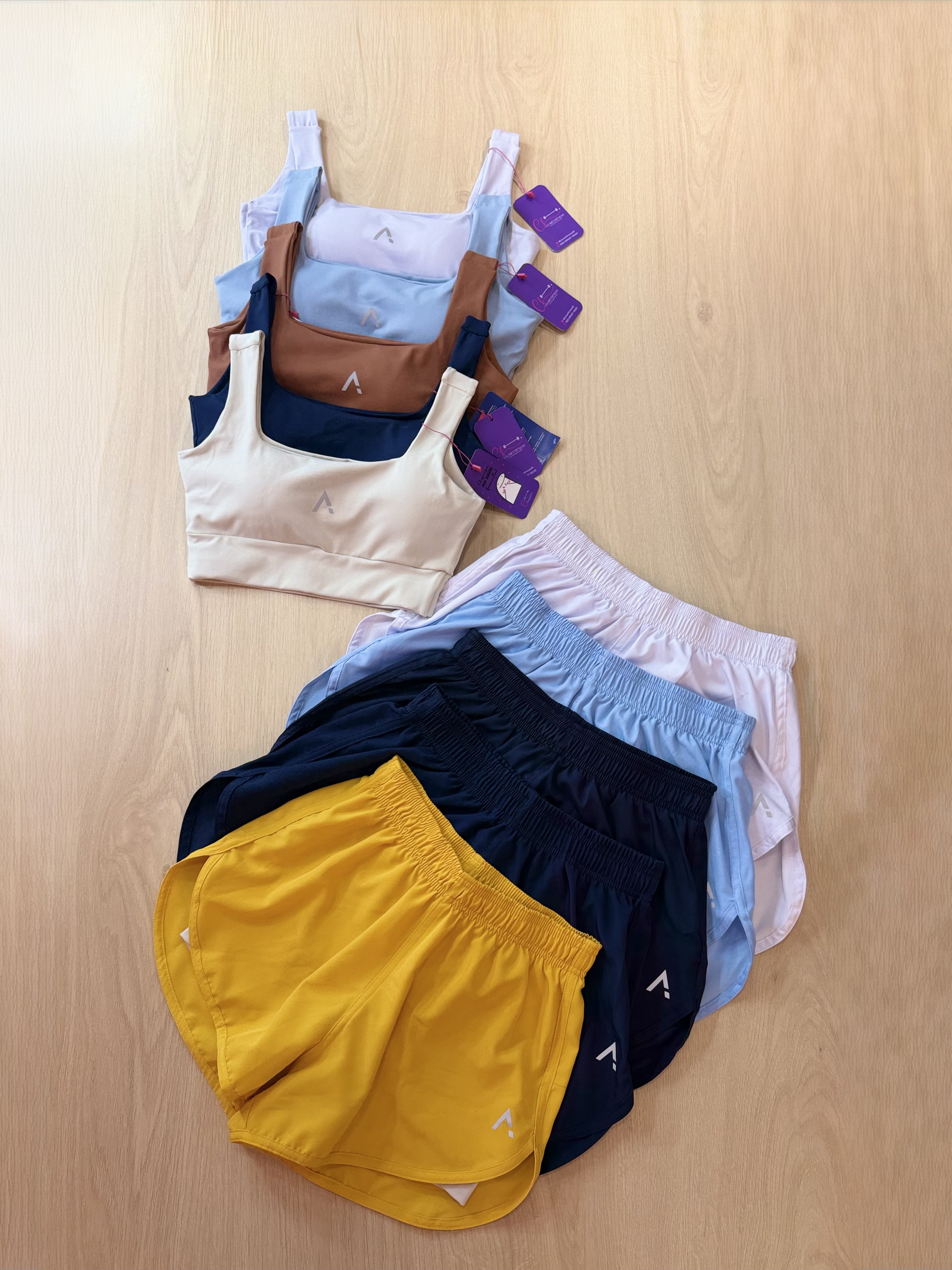 Conjunto short duplo Aurora