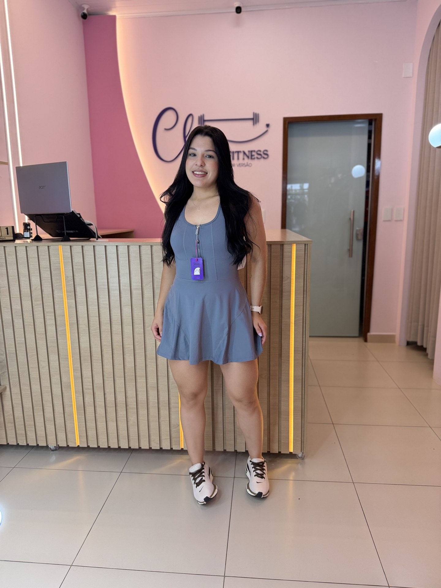 Vestido beach tênis