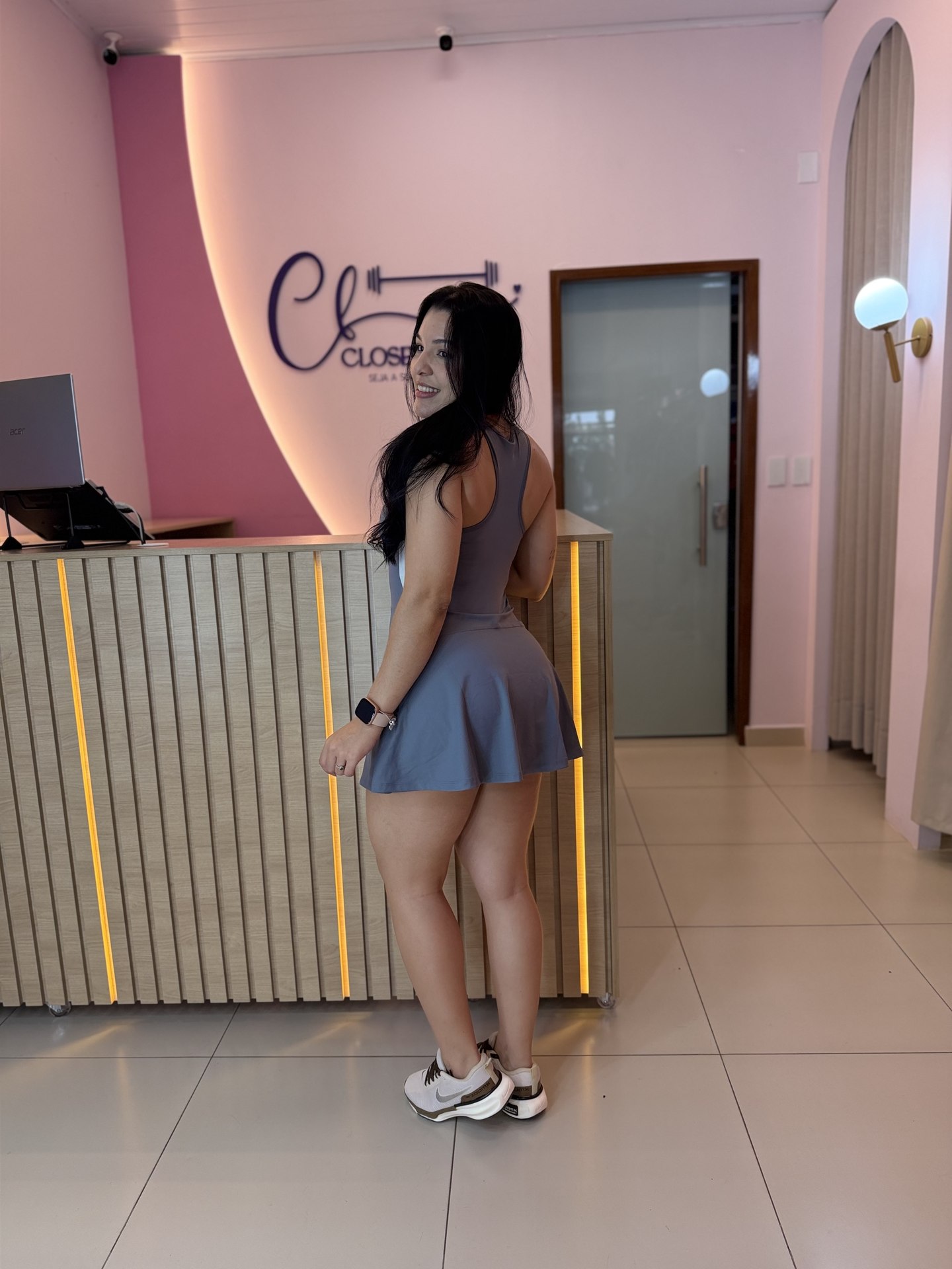 Vestido beach tênis