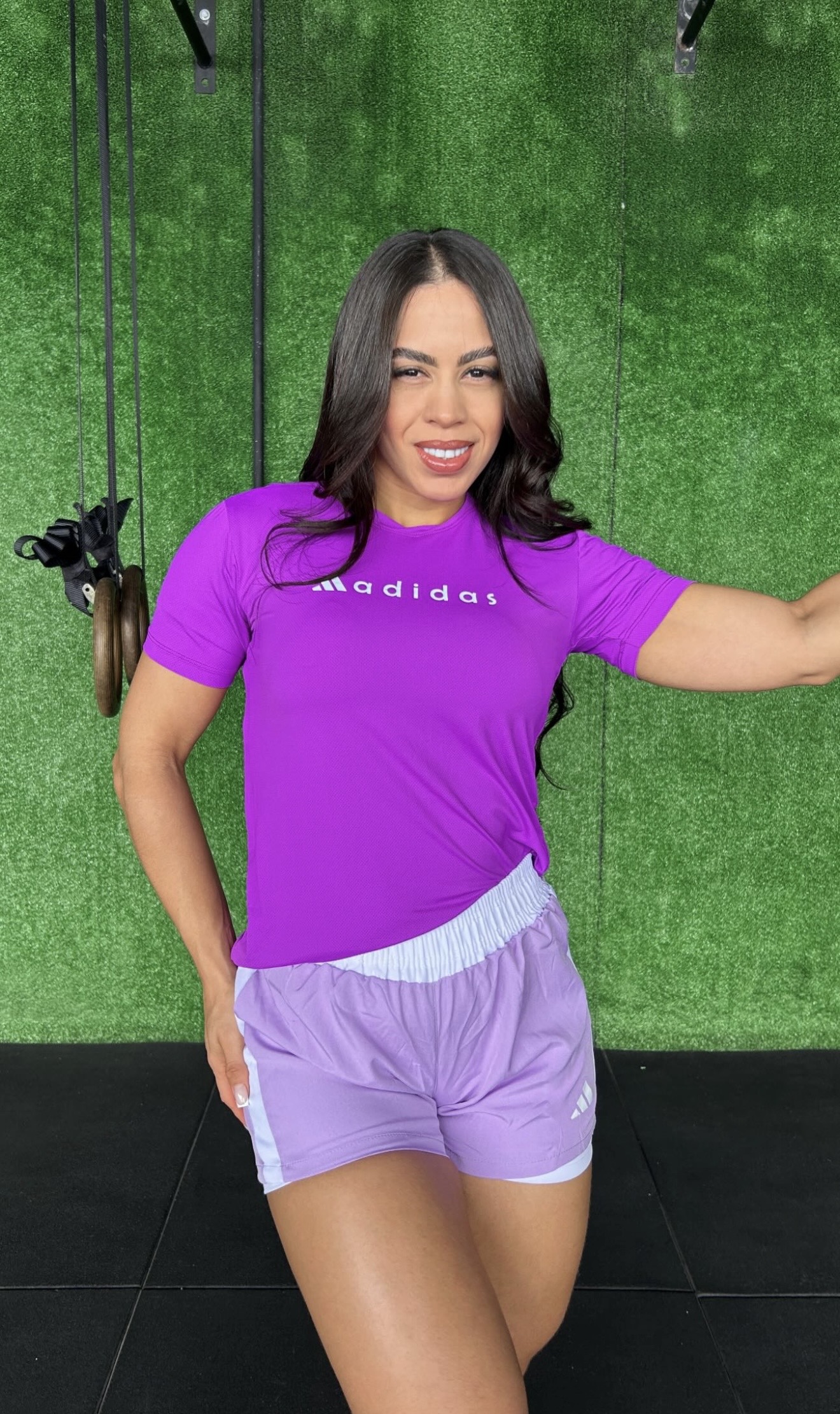 Baby look inspiração Adidas 
