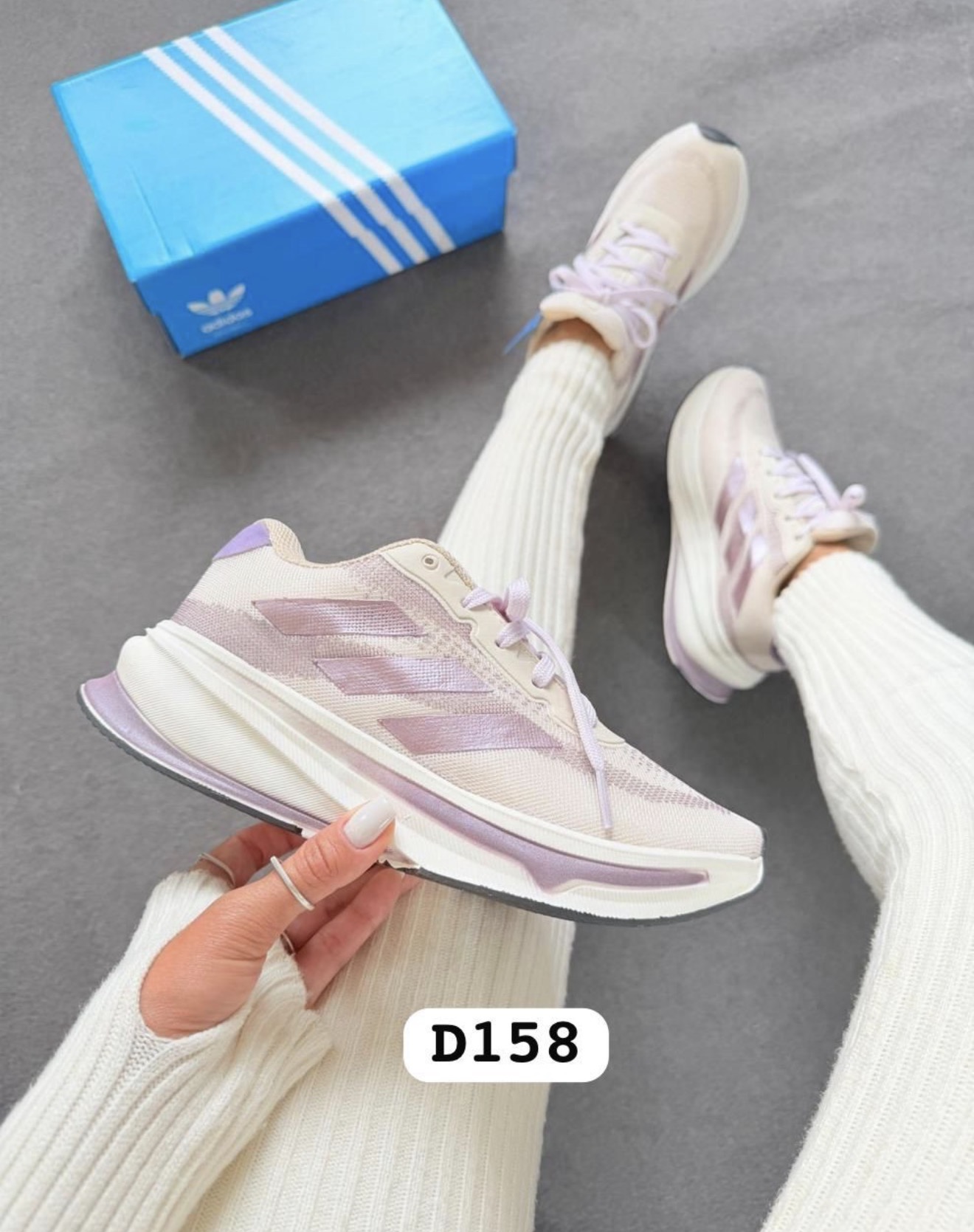 Tênis Adidas rosa / metalic