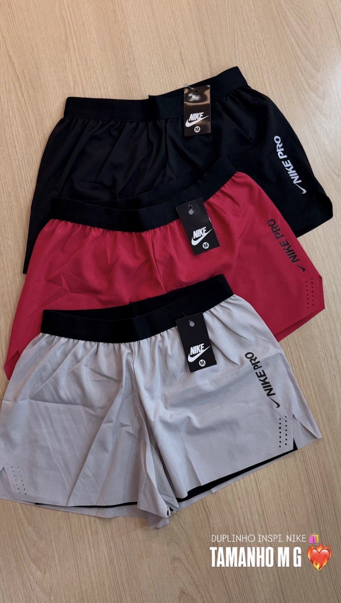 Short duplo Nike