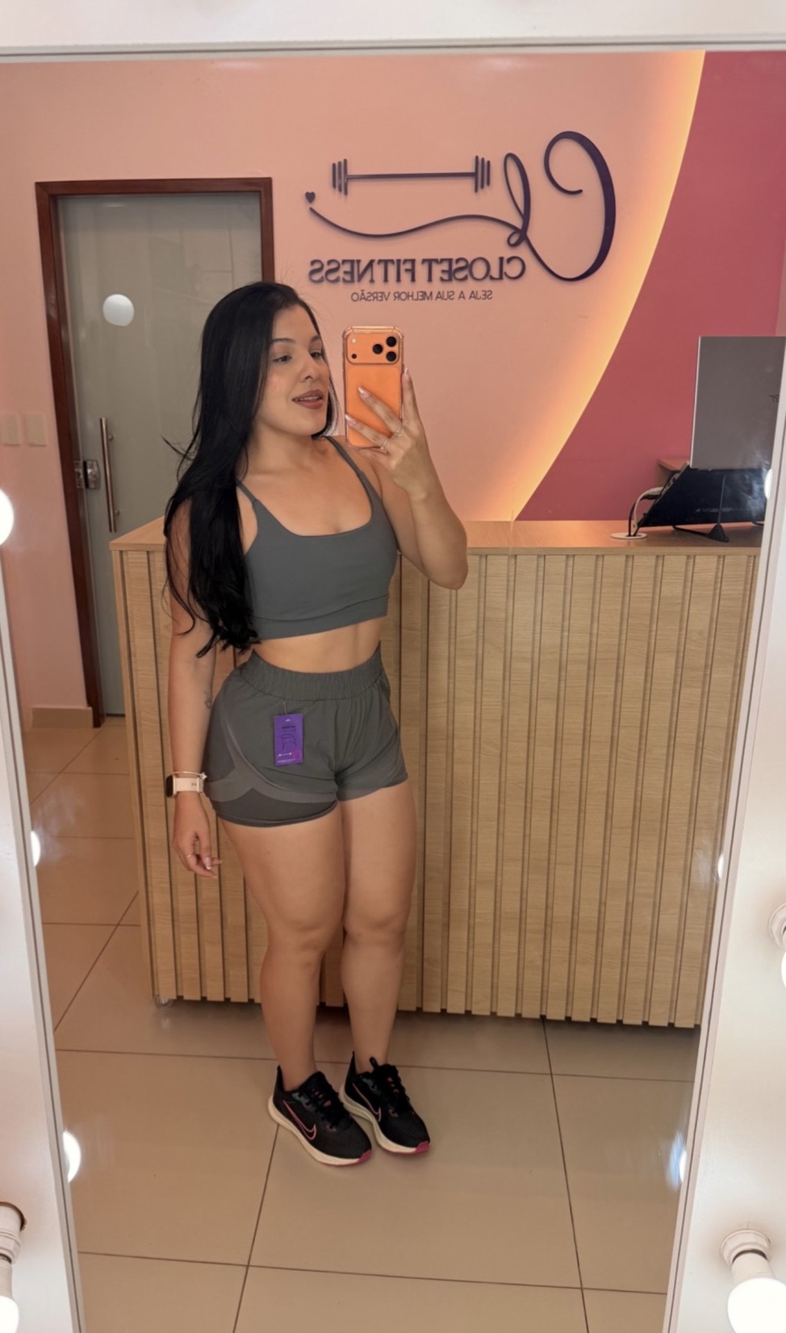 Short duplo importado 