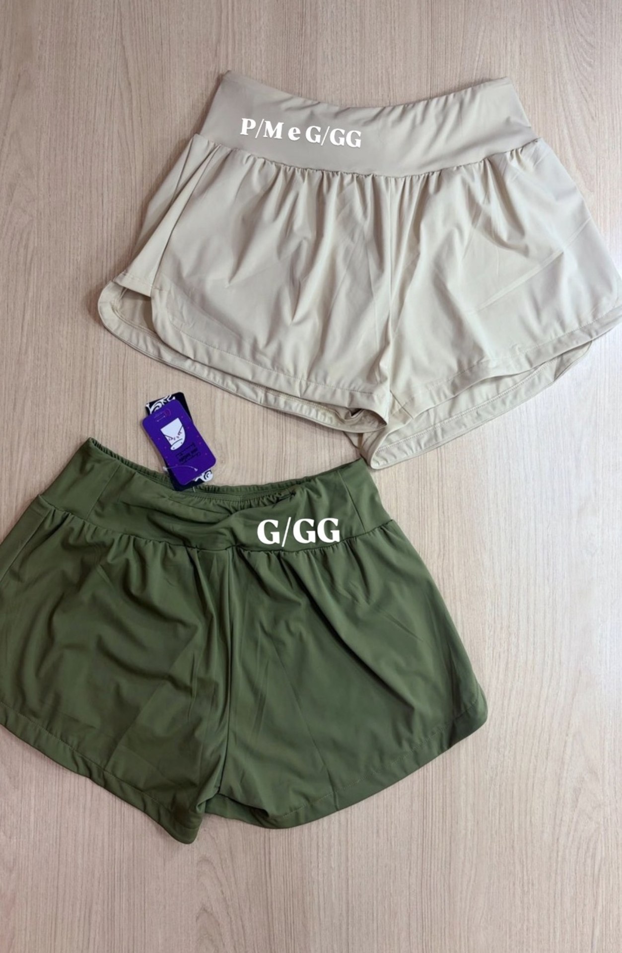Short duplo importado