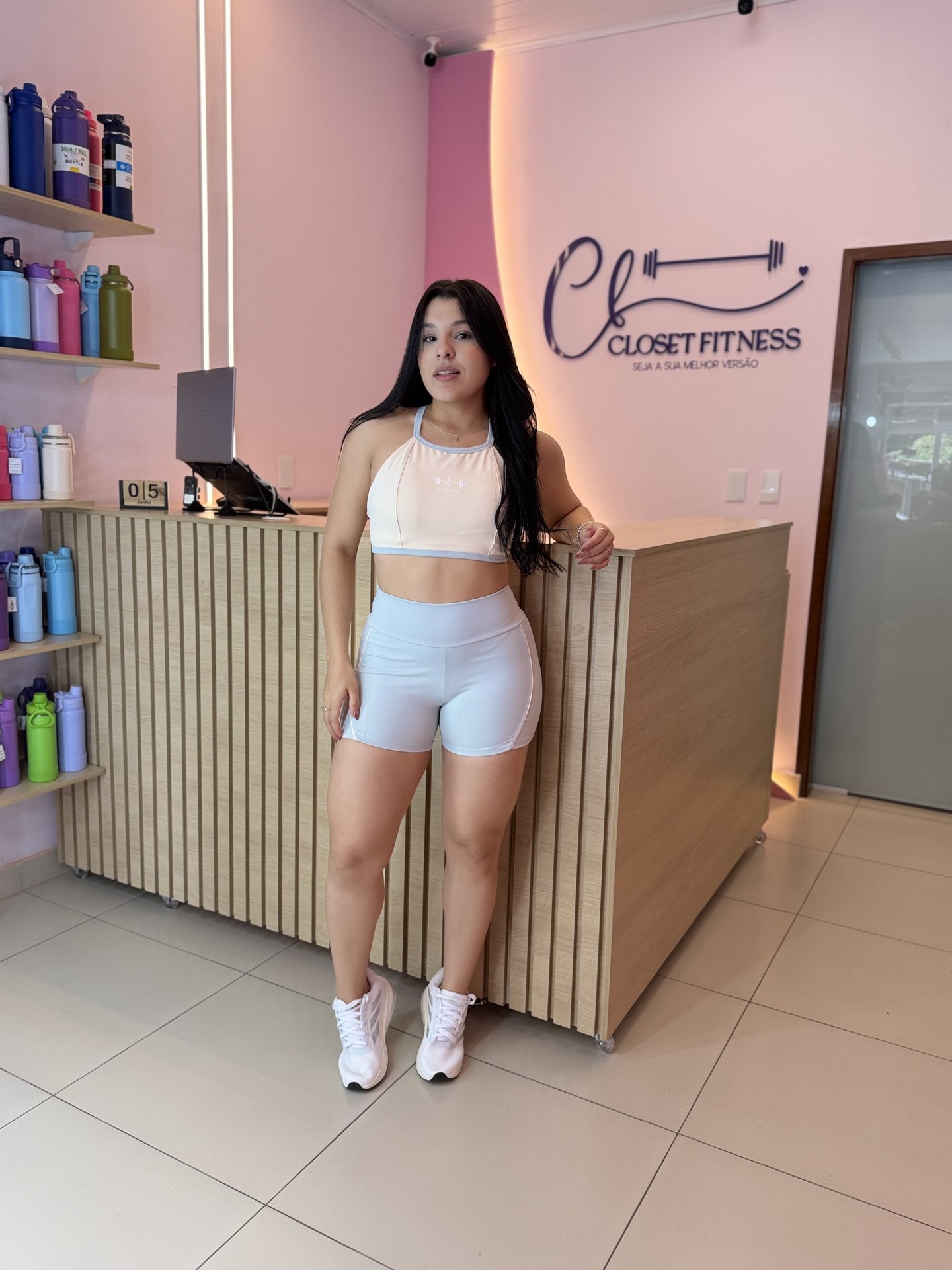 Conjunto short terapia c fecho