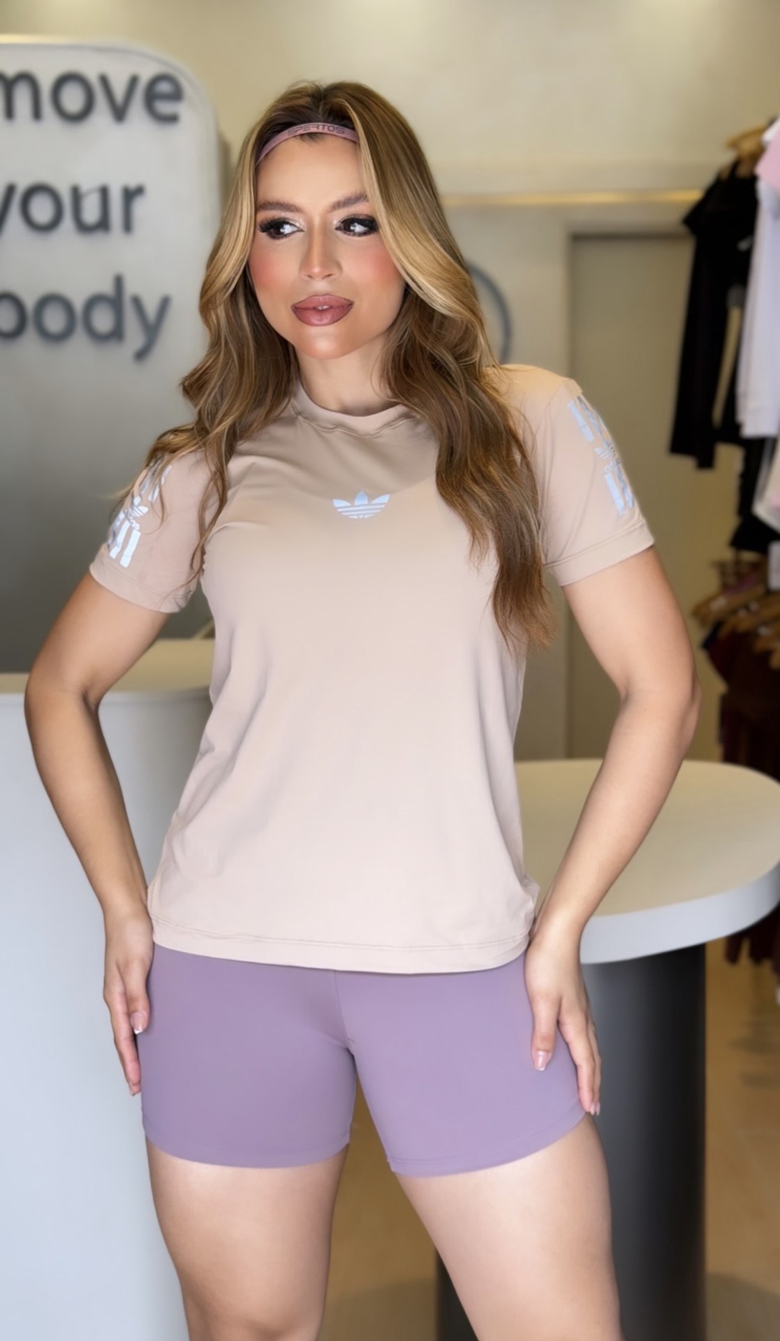 Baby look Adidas
