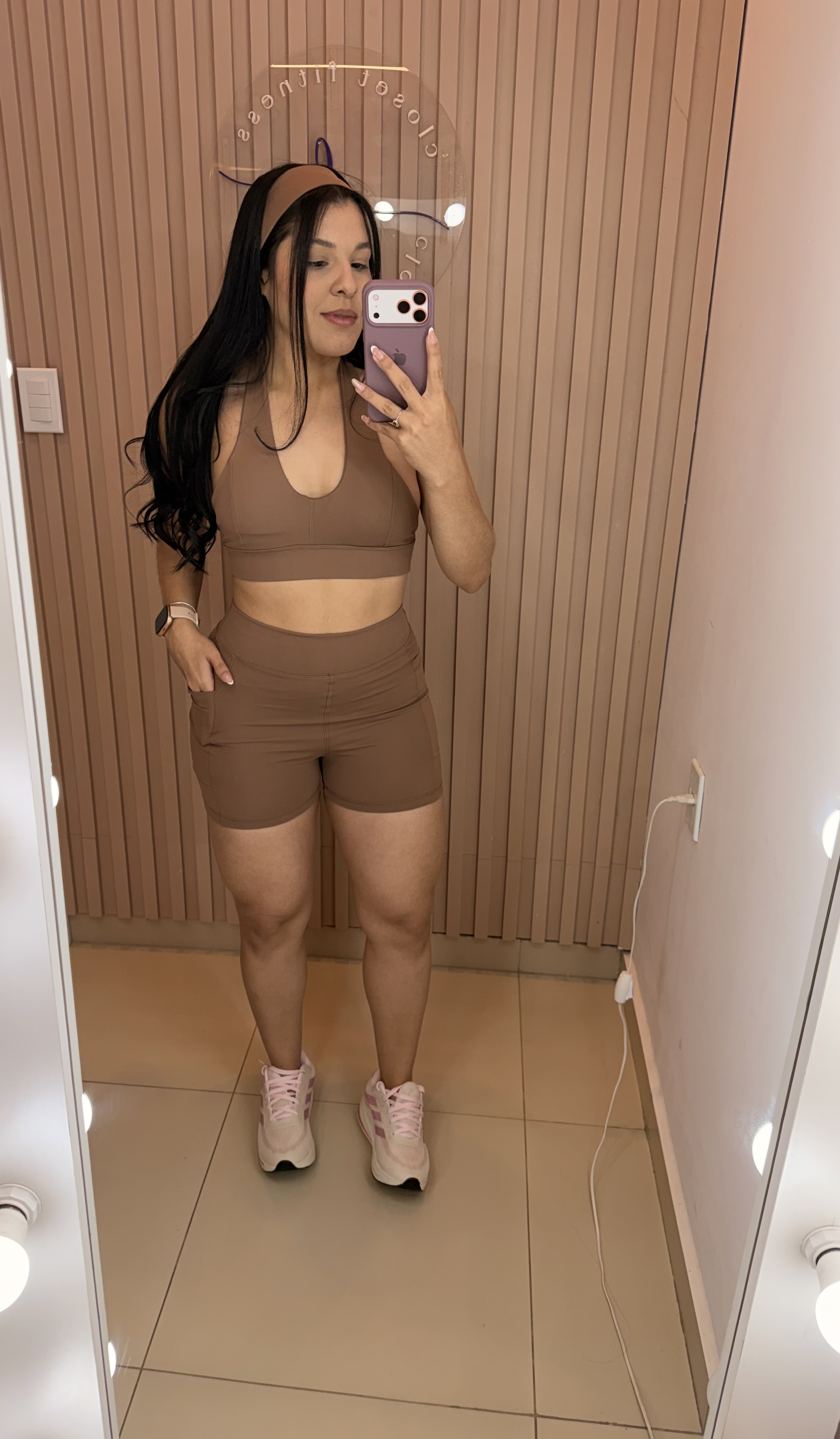 Conjunto short frente única 