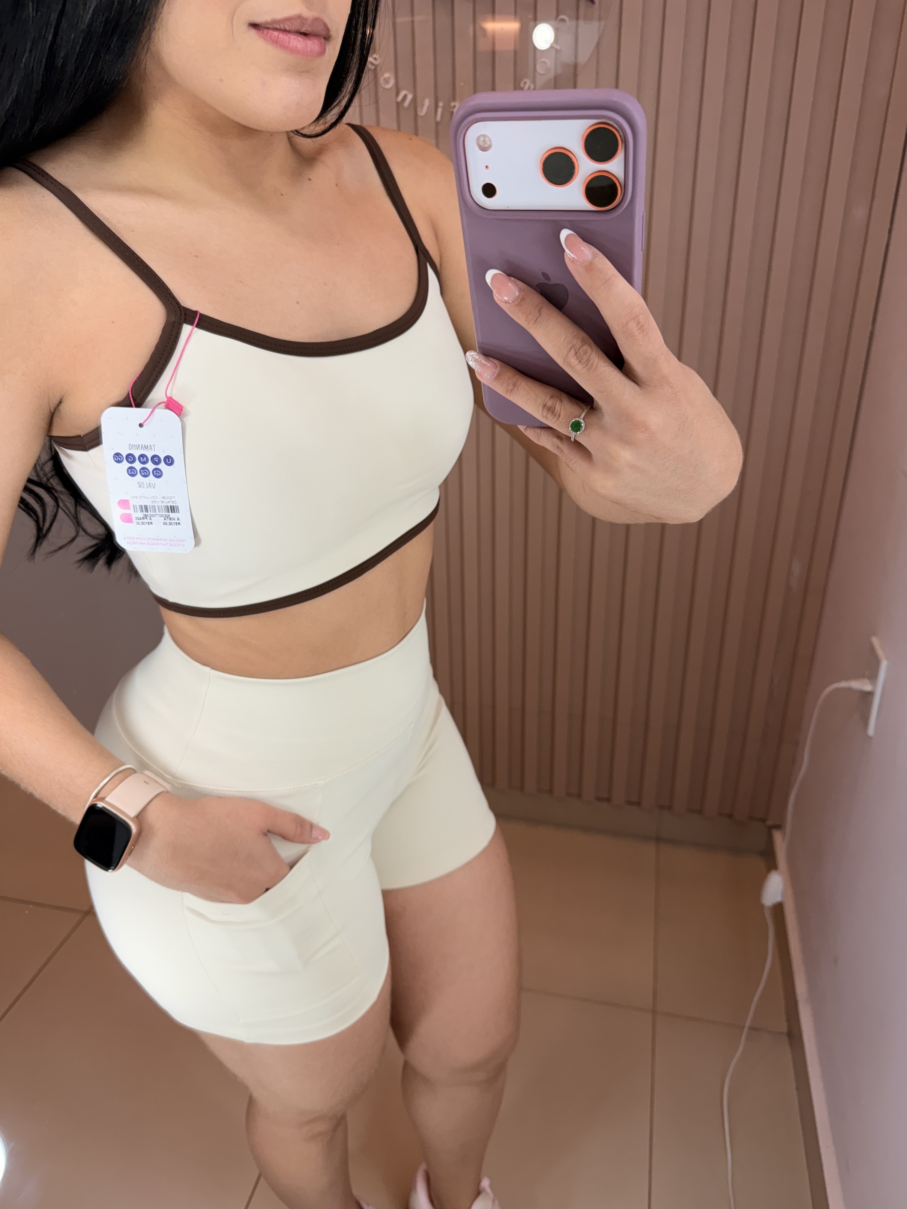 Conjunto bicolor poliamida premium 