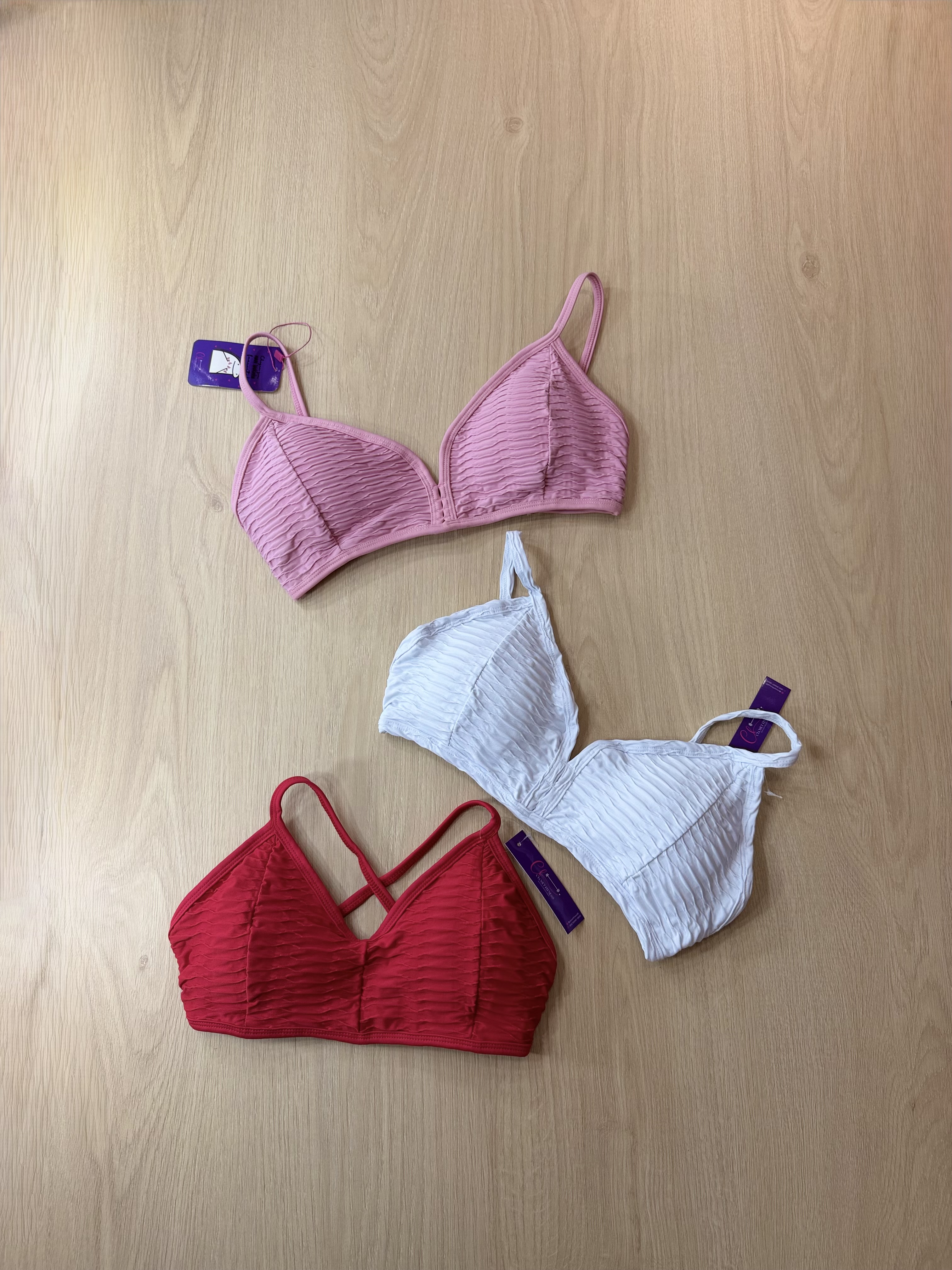 Top bio fit brocado