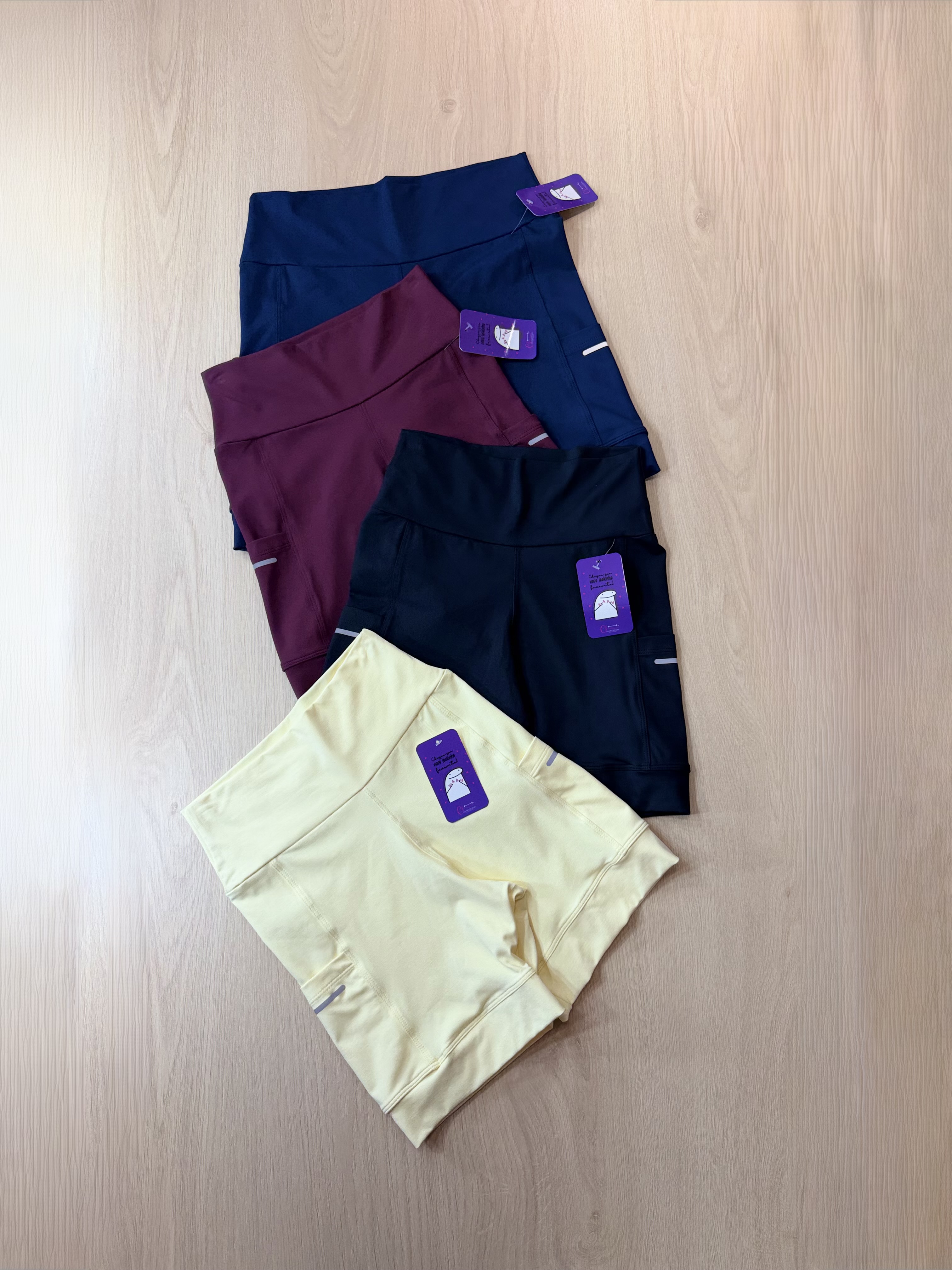 Short Trackine c/ bolsos premium