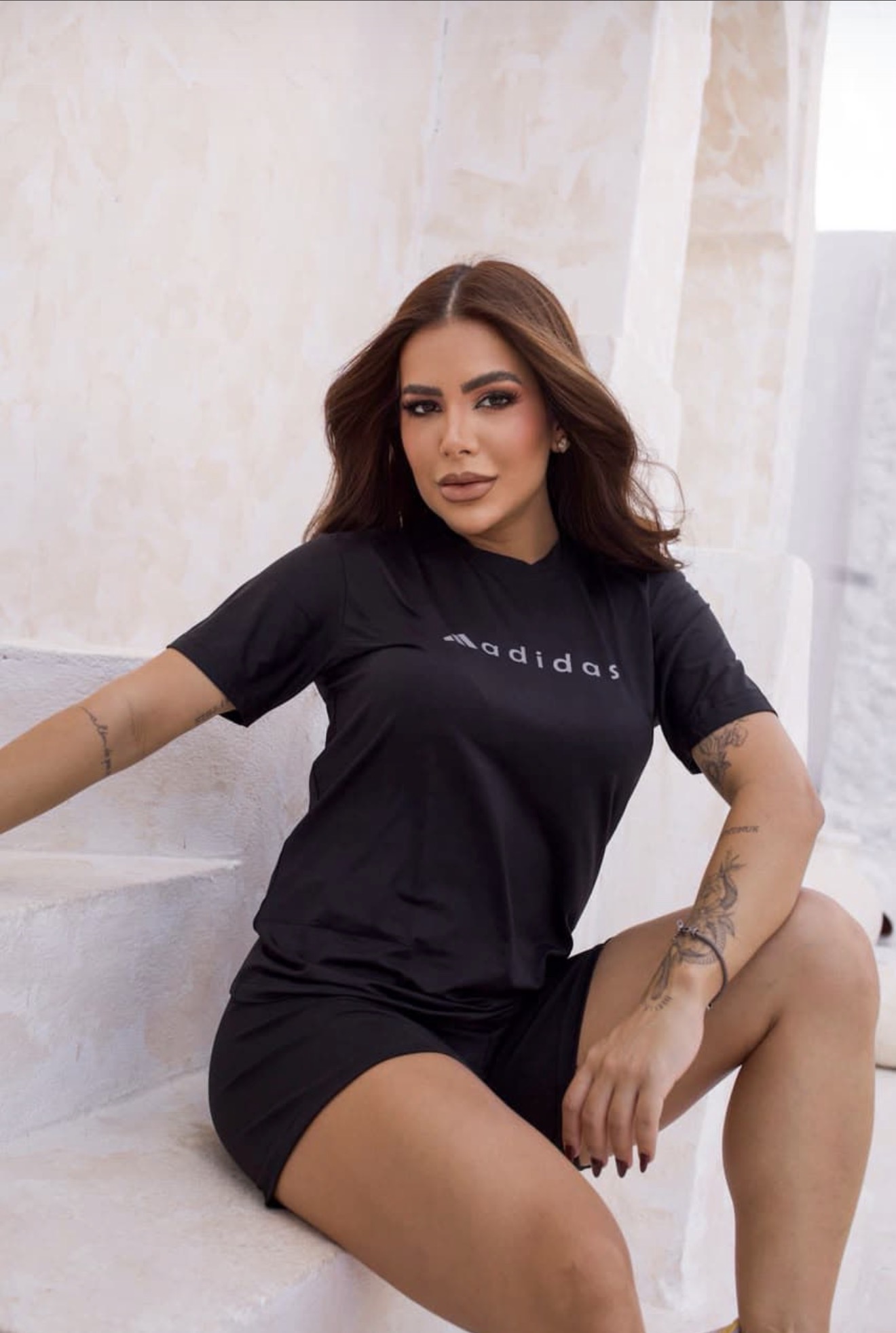 Baby look inspiração Adidas 