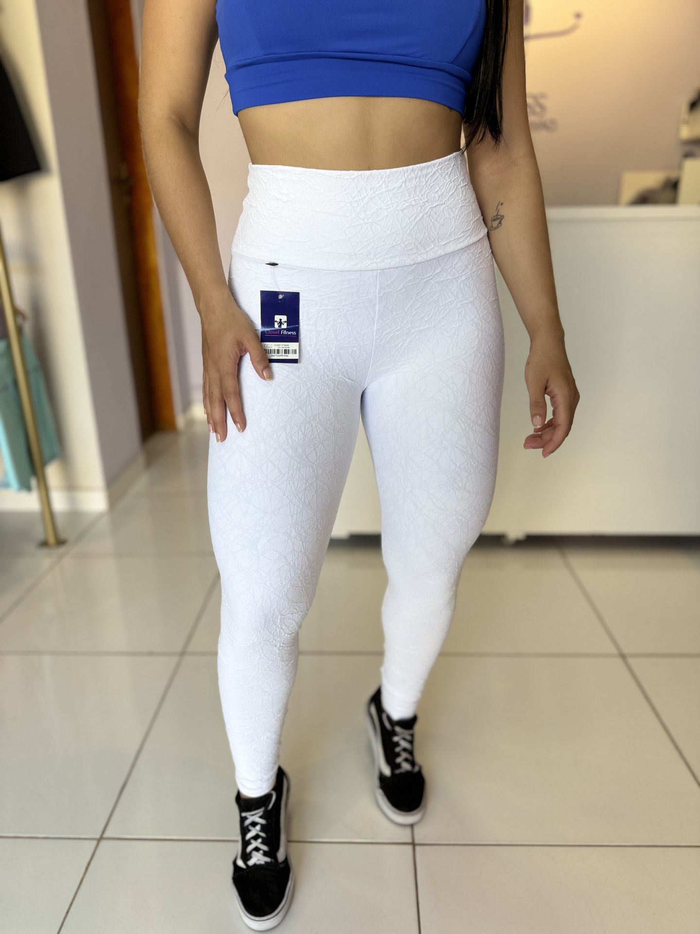 Legg jacquard 
